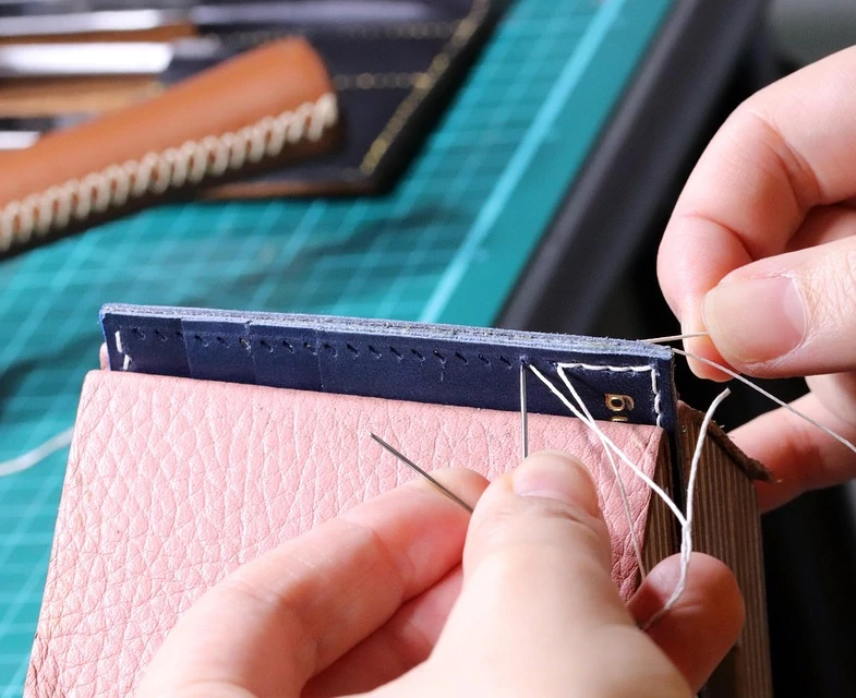 couture au point de sellier